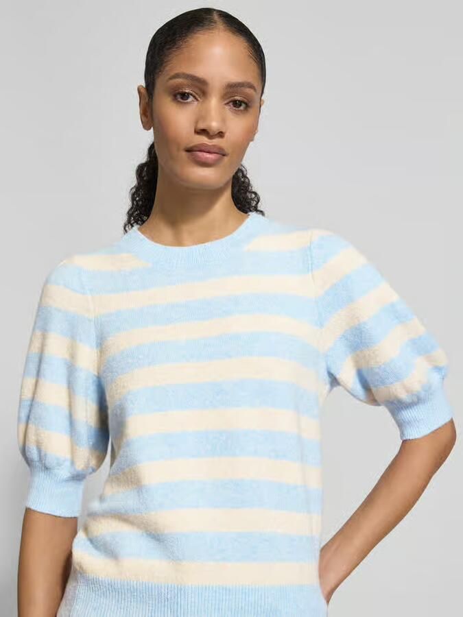 Vero Moda Regular fit gebreide pullover met ronde hals model 'DOFFY' - Foto 2