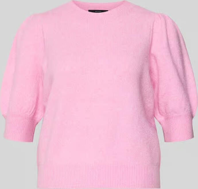 Vero Moda Regular fit gebreide pullover met ronde hals model 'DOFFY' - Foto 12