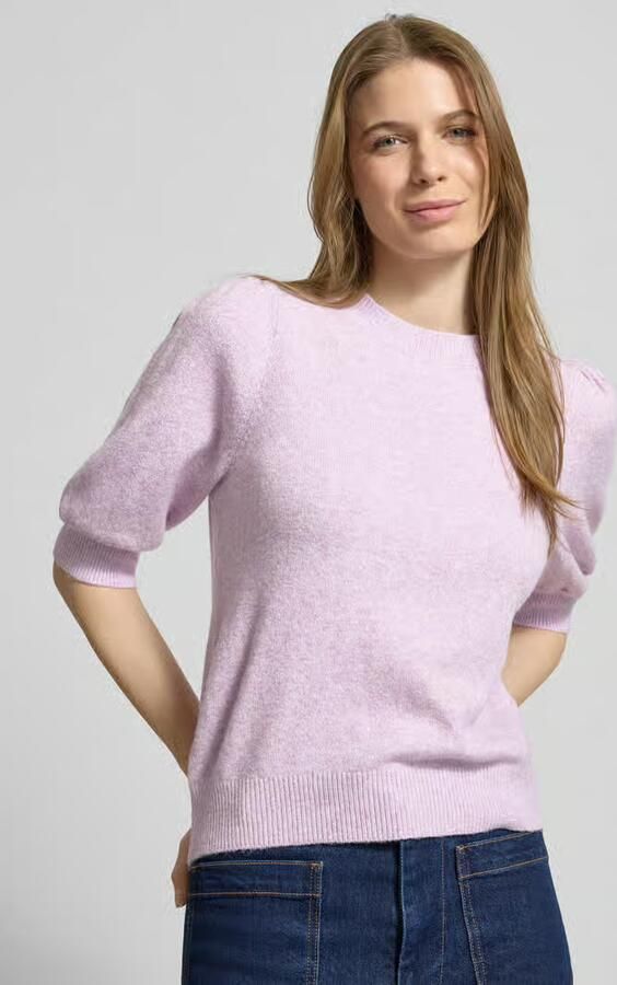 Vero Moda Regular fit gebreide pullover met ronde hals model 'DOFFY' - Foto 2