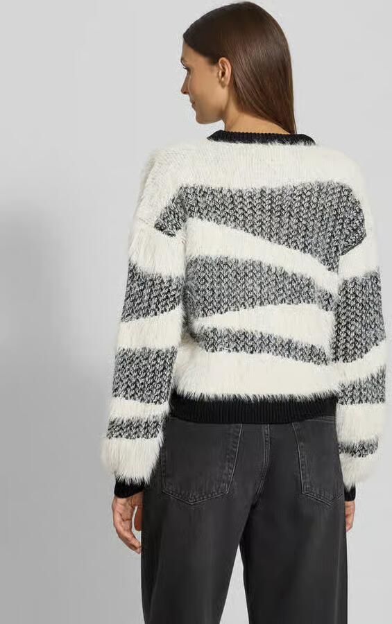 Vero Moda Regular fit gebreide pullover met structuurmotief model 'CALLIE'