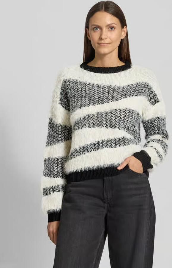 Vero Moda Regular fit gebreide pullover met structuurmotief model 'CALLIE' - Foto 2