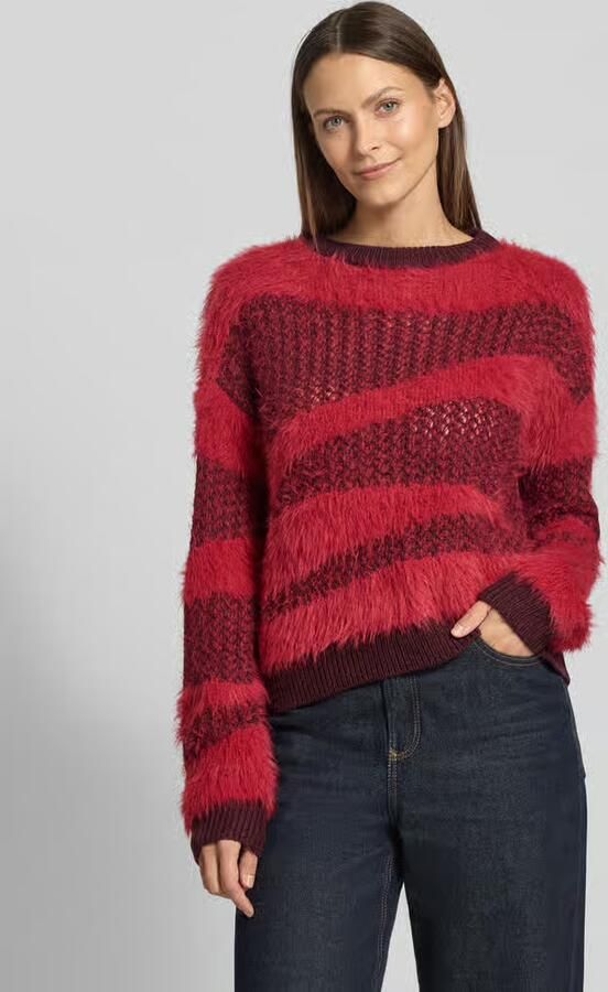 Vero Moda Regular fit gebreide pullover met structuurmotief model 'CALLIE' - Foto 2