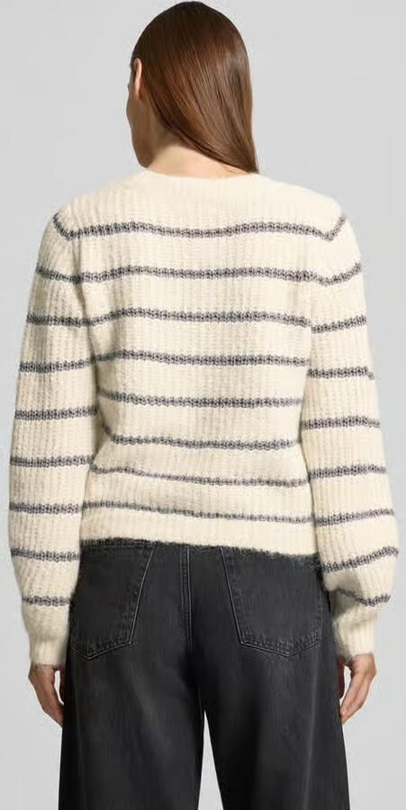 Vero Moda Trui met V-hals VMAWESOME SHINE LS V-NCK STRIPE PULL BOO - Foto 7