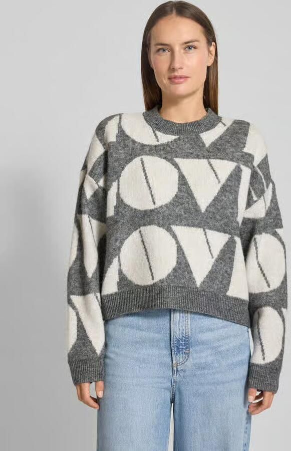 Vero Moda Regular fit gebreide pullover met wol model 'LOVE' - Foto 8