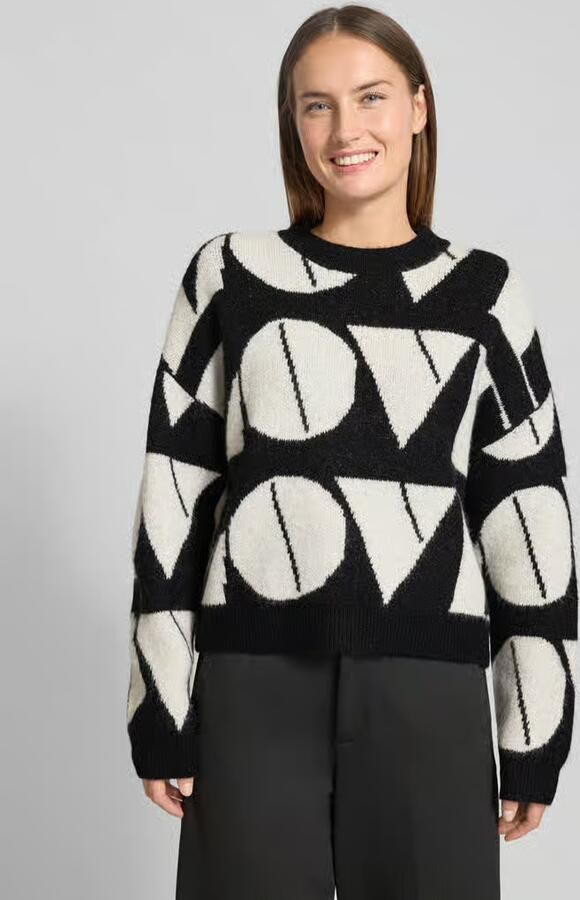 Vero Moda Regular fit gebreide pullover met wol model 'LOVE' - Foto 7