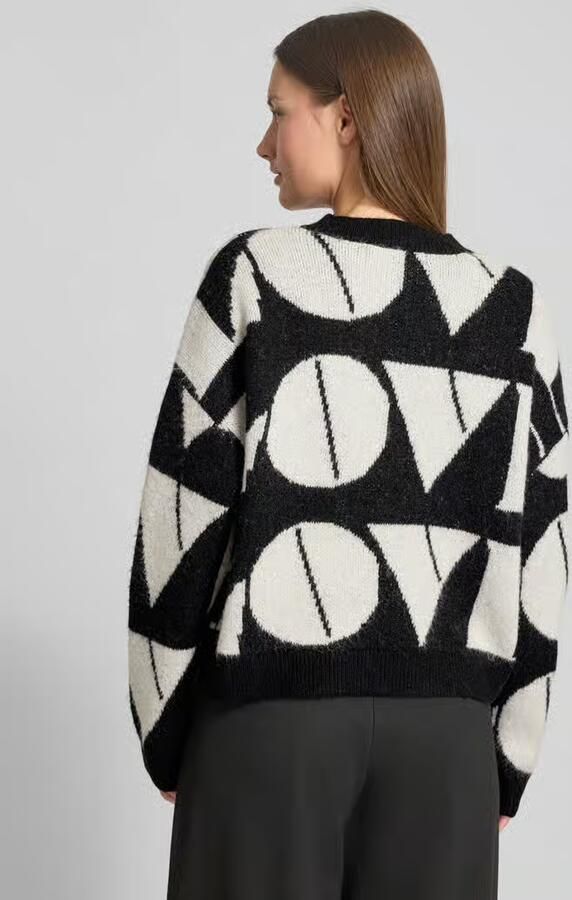 Vero Moda Regular fit gebreide pullover met wol model 'LOVE' - Foto 6