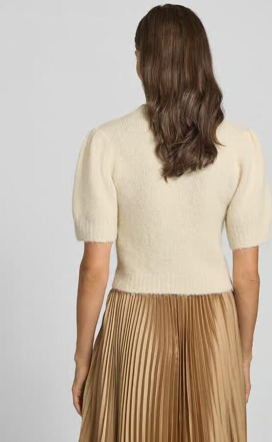 Vero Moda Regular fit gebreide pullover met pofmouwen model 'NOVAH' - Foto 8