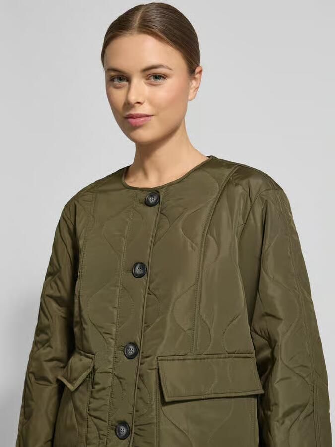 Vero Moda Regular fit gewatteerd jack met klepzakken model 'MILLIE' - Foto 2