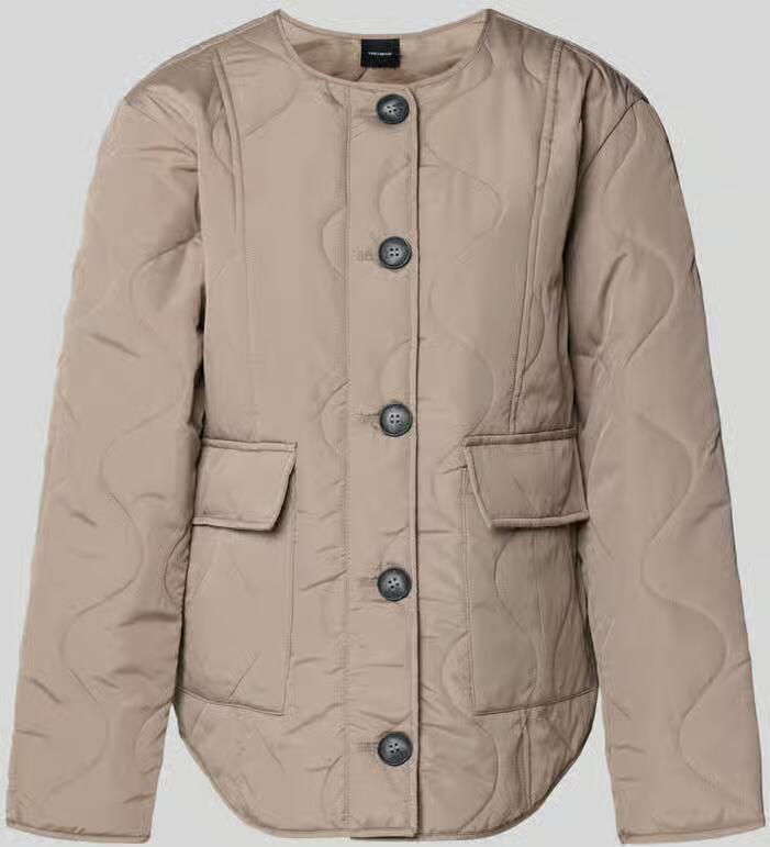 Vero Moda Regular fit gewatteerd jack met klepzakken model 'MILLIE'