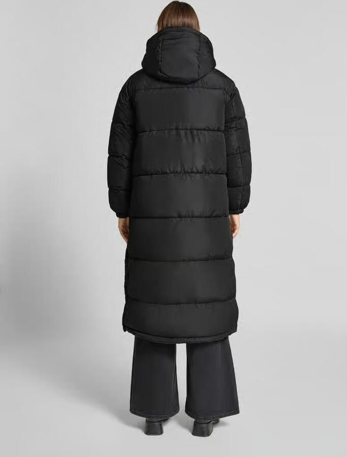 Vero Moda Regular fit gewatteerde lange jas met afneembare capuchon model 'KLEA' - Foto 2