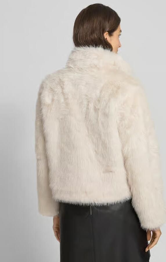 Vero Moda Regular fit jack van imitatiebont met opstaande kraag model 'MONROE' - Foto 14