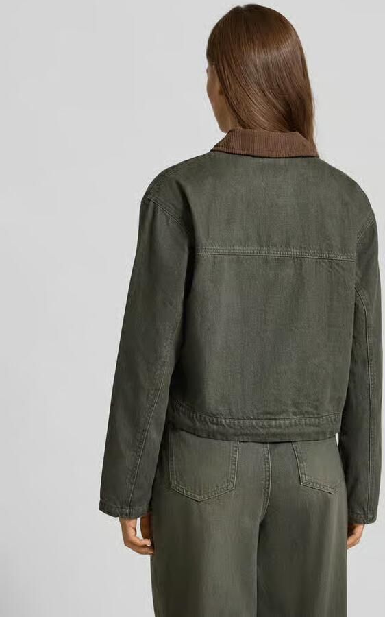 Vero Moda Regular fit jeansjack van puur katoen model 'SAYLOR'