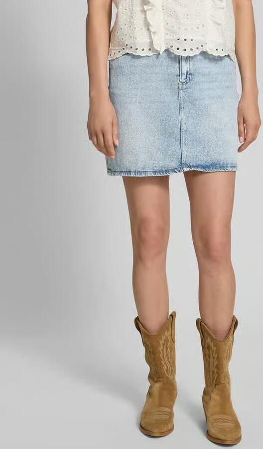 Vero Moda Regular fit jeansrok met 5-pocketmodel model 'TESSA' - Foto 8