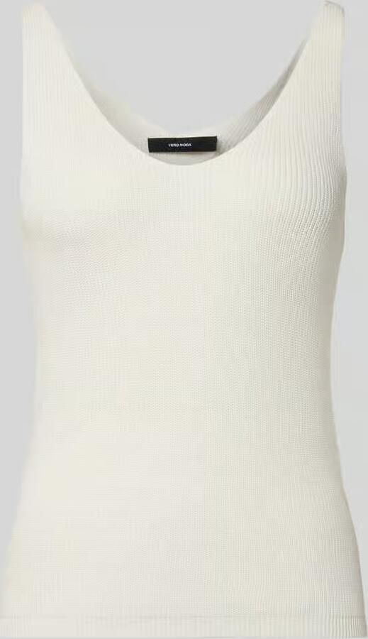Vero Moda regular fit knitwear-top van viscosemix model 'NEWLEX' - Foto 4