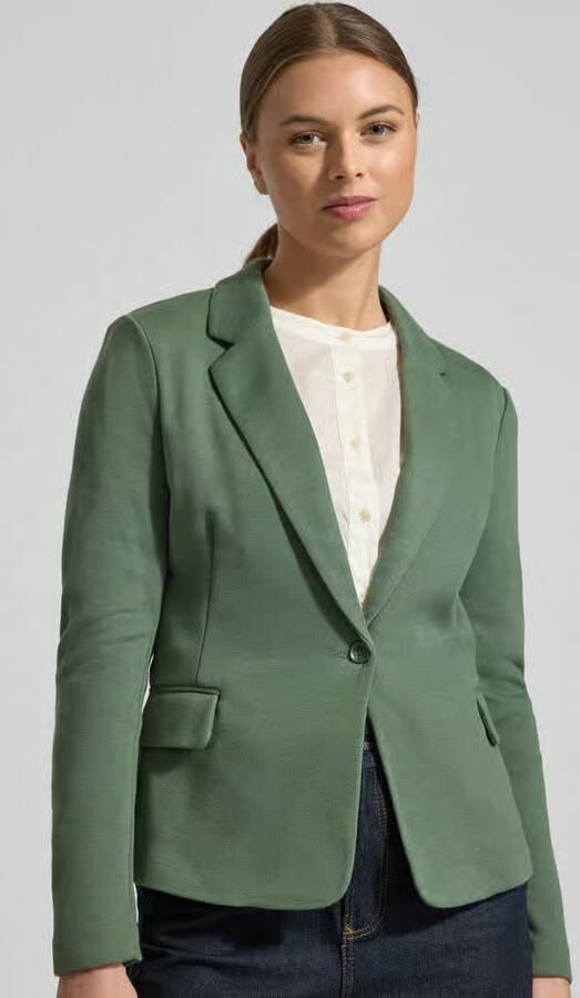 Vero Moda Regular fit korte blazer met katoen model 'JULIA' - Foto 7
