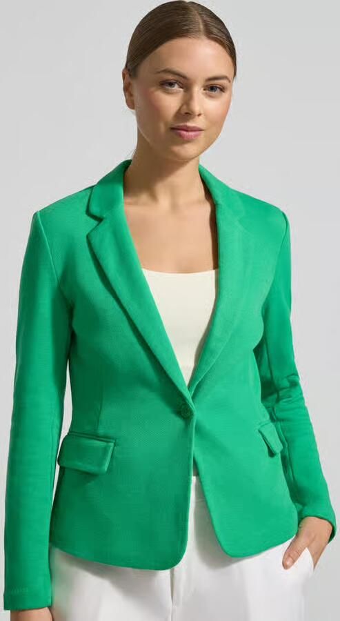 Vero Moda Regular fit korte blazer met katoen model 'JULIA' - Foto 6