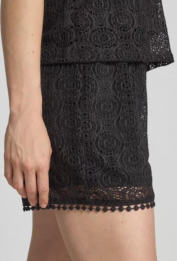 Vero Moda Regular fit korte broek met etskanteffect model 'MAYA'