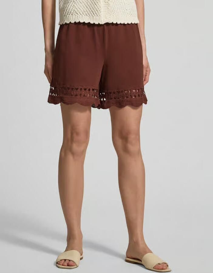 Vero Moda regular fit korte broek van puur katoen model 'GABBY' - Foto 3