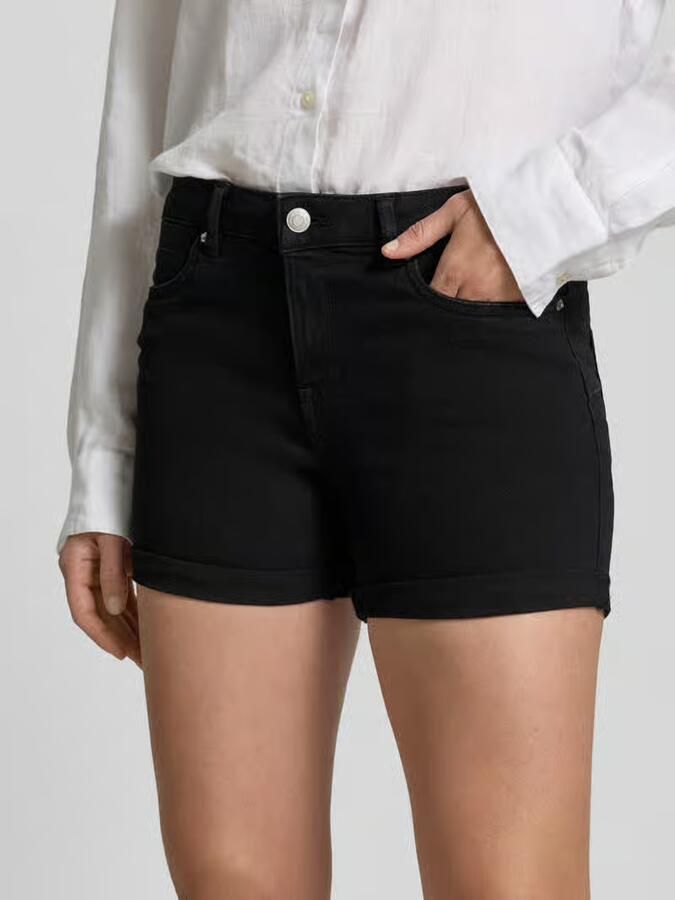 Vero Moda regular fit korte jeans van katoenmix model 'LUNA' - Foto 4