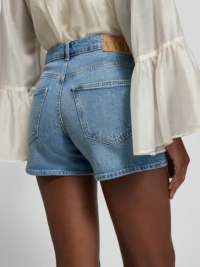 Vero Moda regular fit korte jeans van katoenmix model 'TESS'