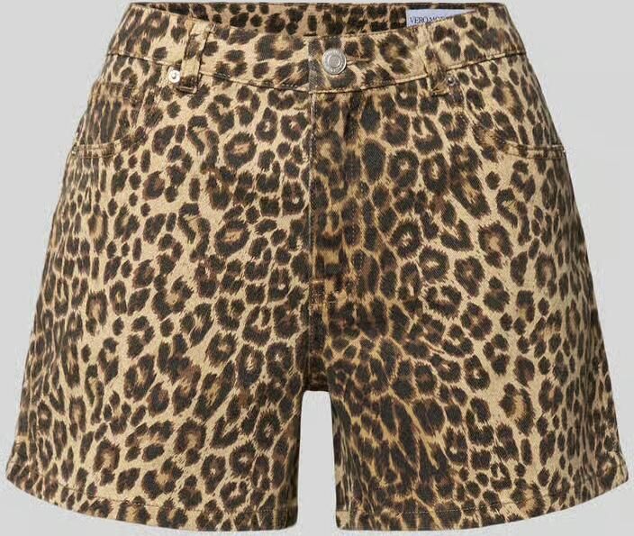Vero Moda regular fit korte jeans van katoenmix model 'TESS' - Foto 4