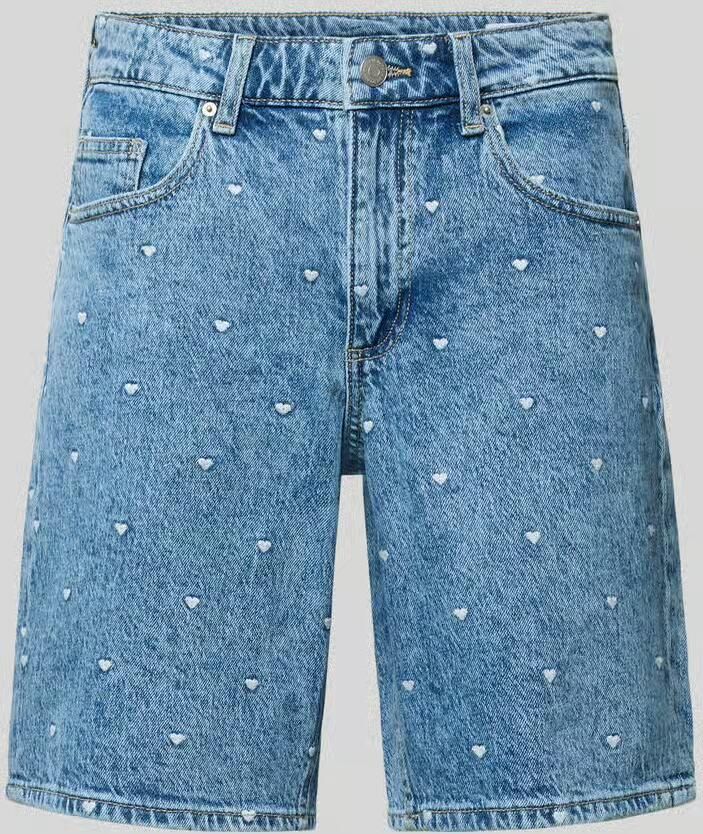 Vero Moda regular fit korte jeans van katoenmix model 'TESS' - Foto 2