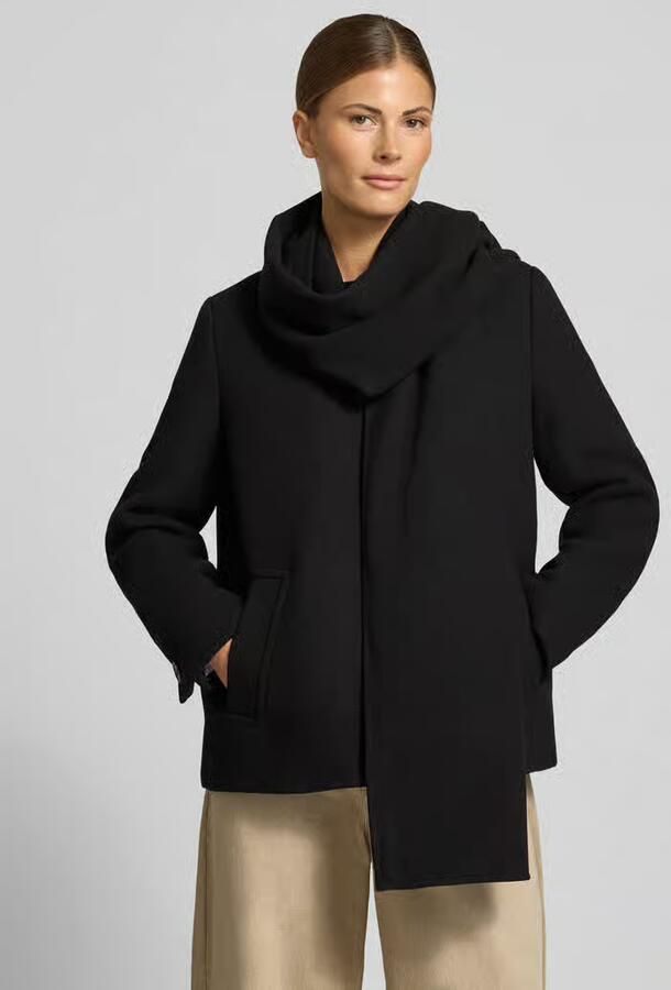 Vero Moda Regular fit lange jas met sjaalkraag model 'UNALAURA' - Foto 2