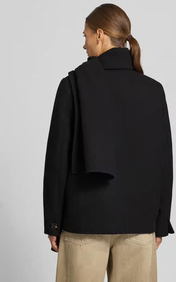 Vero Moda Regular fit lange jas met sjaalkraag model 'UNALAURA' - Foto 3