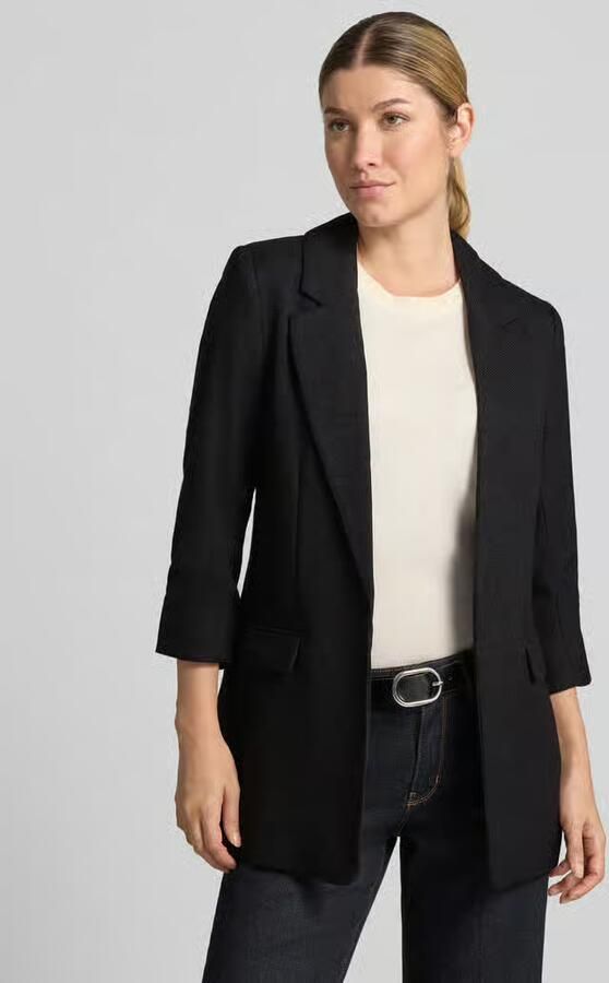 Vero Moda Regular fit lange blazer met viscose model 'FRIDA' - Foto 4