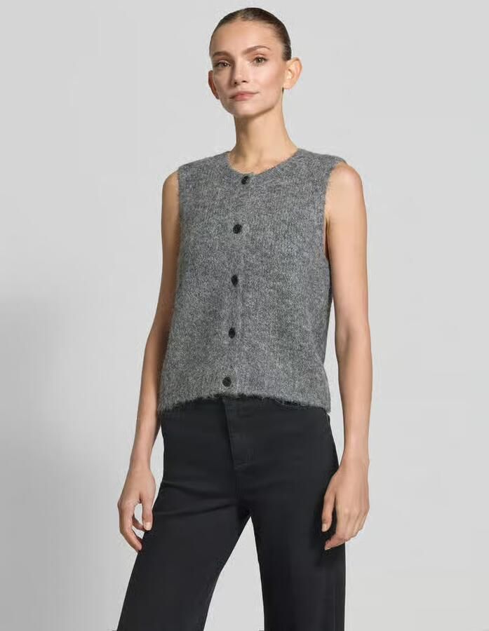 Vero Moda Regular fit mouwloos vest met wol model 'NOVAH' - Foto 5