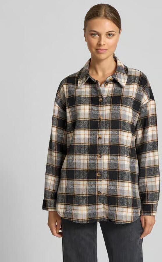 Vero Moda Regular fit overhemdblouse met ruitmotief model 'NAYA' - Foto 2
