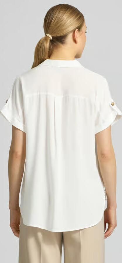 Vero Moda regular fit overhemdblouse van pure viscose model 'BUMPY' - Foto 12