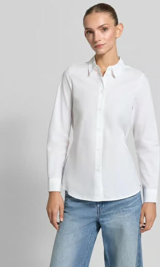 Vero Moda Regular fit overhemdblouse van puur katoen model 'ELINA' - Foto 3