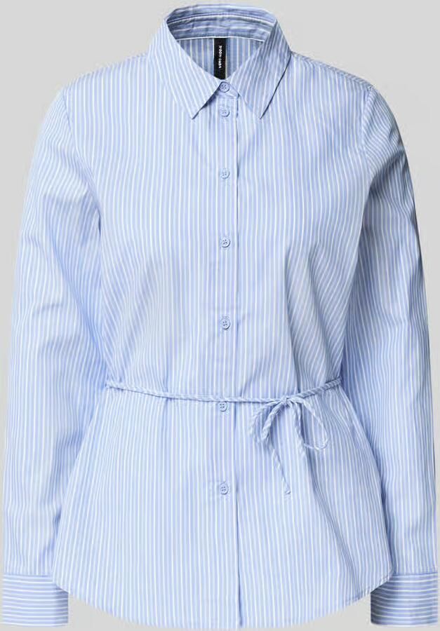 Vero Moda Regular fit overhemdblouse van puur katoen model 'ELINA'