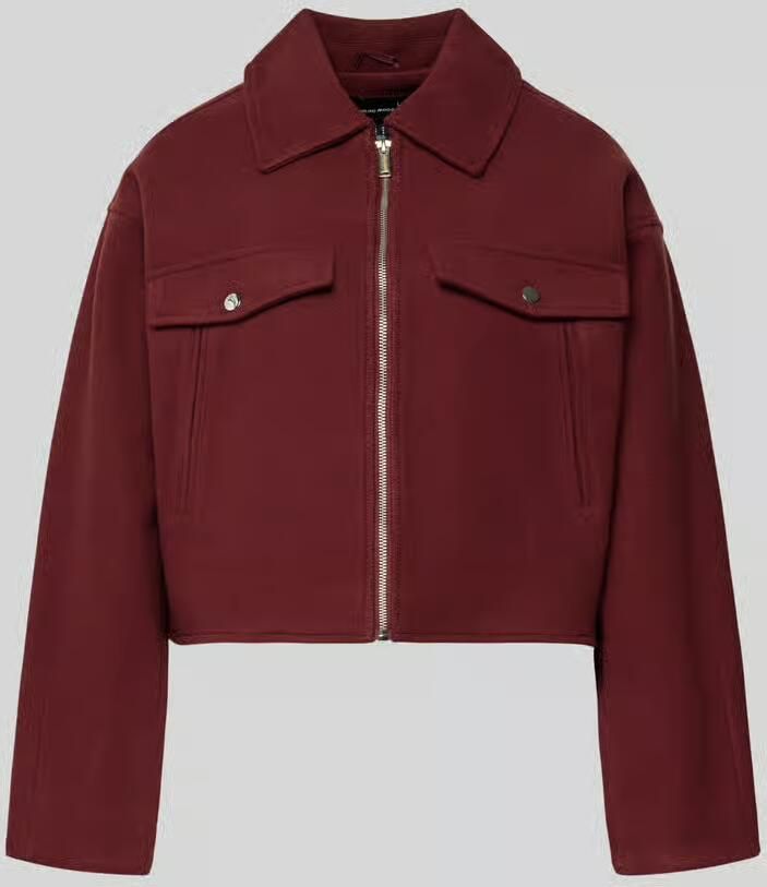 Vero Moda Regular fit overhemdjack met ritssluiting model 'FORTUNEFREJ'