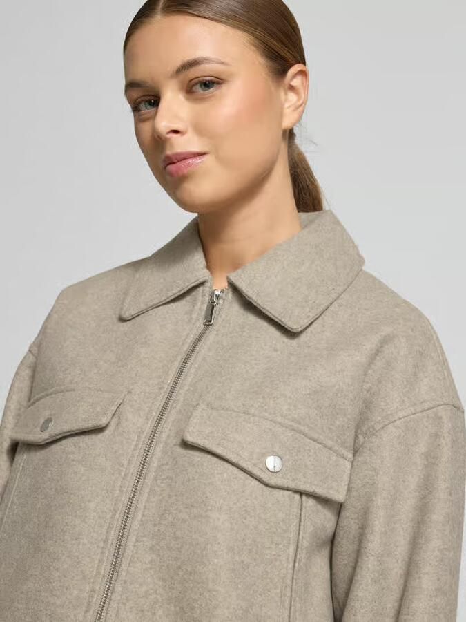 Vero Moda Regular fit overhemdjack met ritssluiting model 'FORTUNEFREJ' - Foto 2