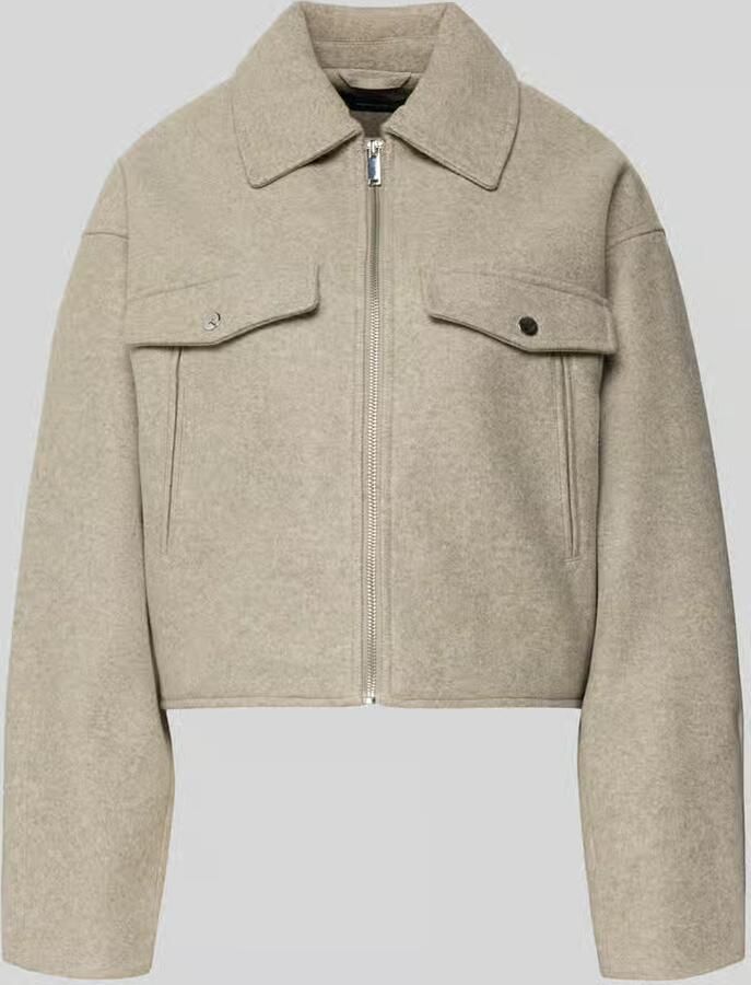 Vero Moda Regular fit overhemdjack met ritssluiting model 'FORTUNEFREJ'