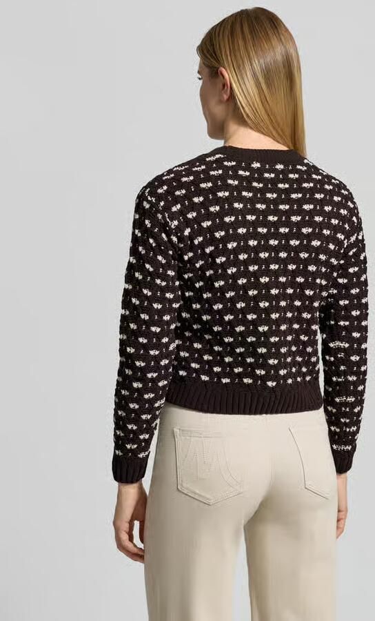 Vero Moda Regular fit pullover met bouclé-structuuroptiek model 'VMSHARON' - Foto 2
