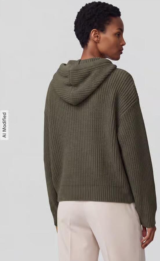 Vero Moda Regular fit pullover met capuchon en tunnelkoord - Foto 3