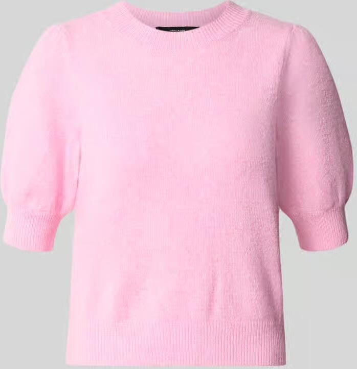 Vero Moda Regular fit gebreide pullover met ronde hals model 'DOFFY' - Foto 15