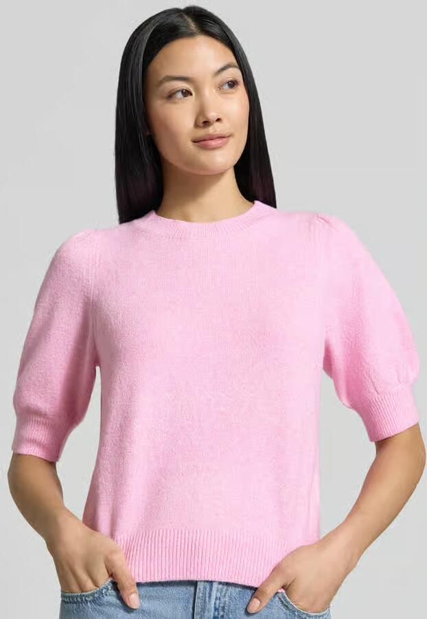 Vero Moda Regular fit gebreide pullover met ronde hals model 'DOFFY' - Foto 14