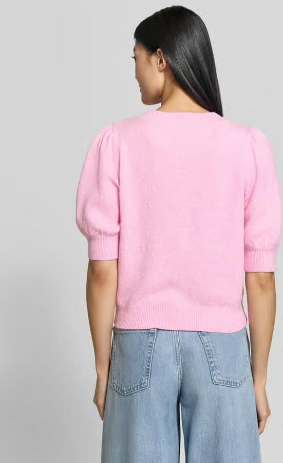 Vero Moda Regular fit gebreide pullover met ronde hals model 'DOFFY' - Foto 15