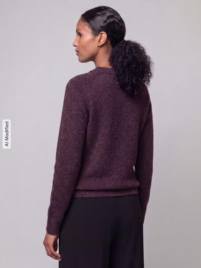 Vero Moda Regular fit pullover met ronde hals model 'DOFFY' - Foto 2