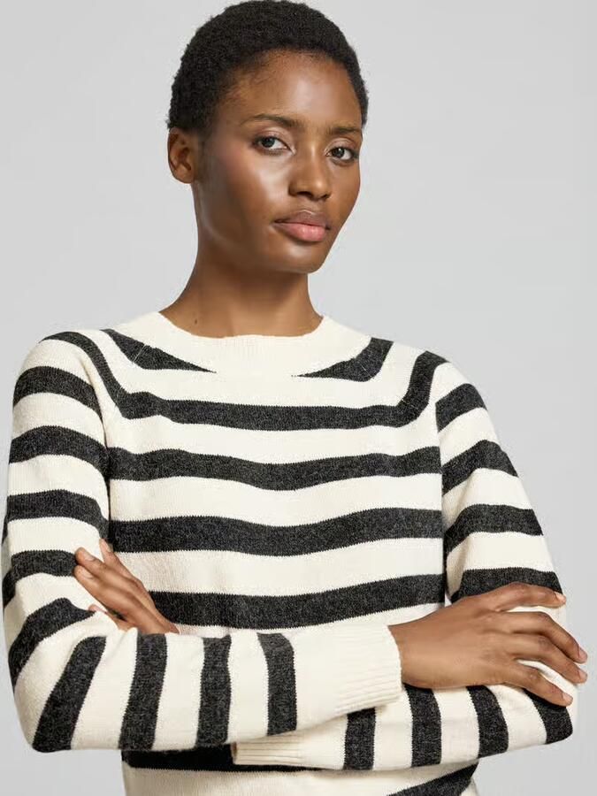 Vero Moda Regular fit gebreide pullover met raglanmouwen model 'DOFFY' - Foto 9