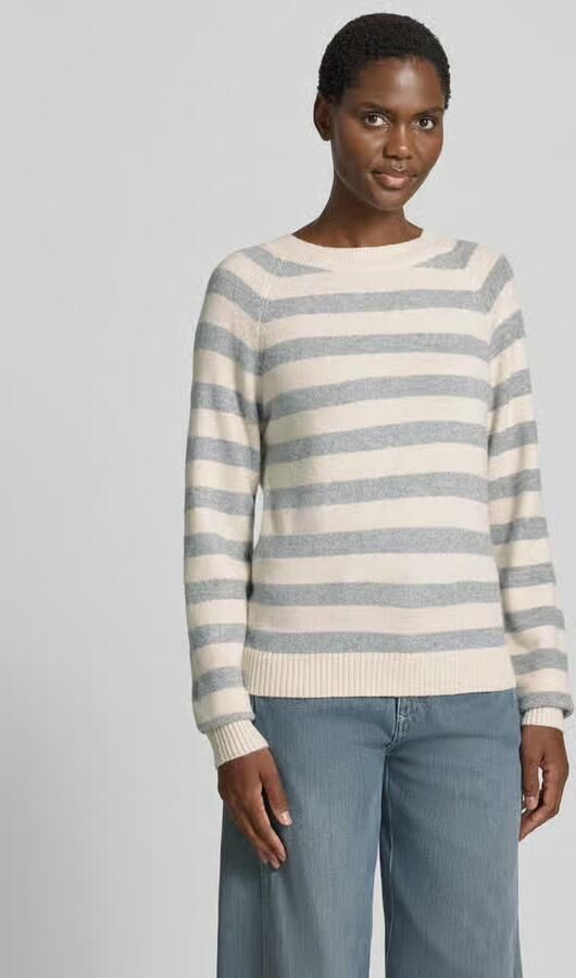 Vero Moda Regular fit pullover met strepen model 'DOFFY' - Foto 3