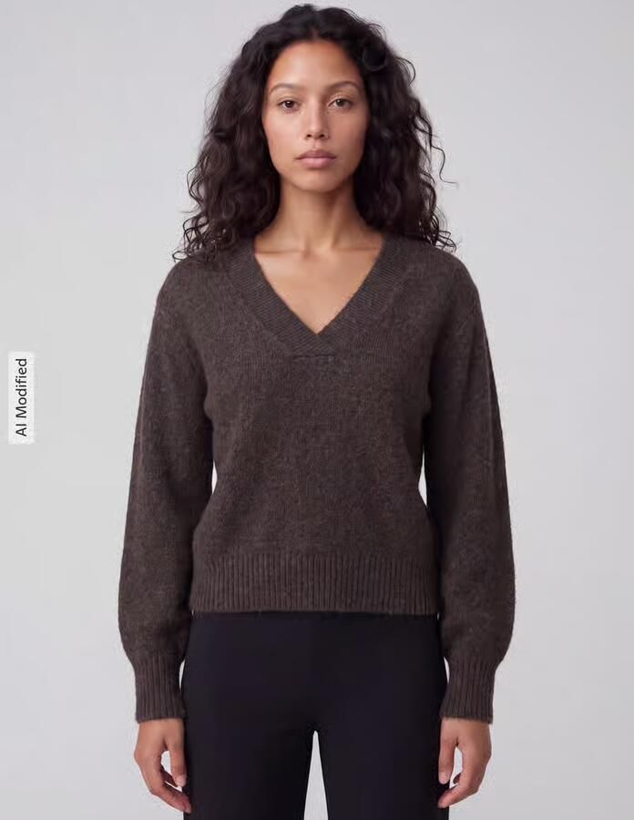 Vero Moda Regular fit pullover met wol model 'BOOM' - Foto 3