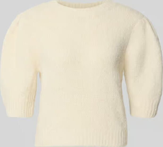 Vero Moda Regular fit gebreide pullover met pofmouwen model 'NOVAH' - Foto 8