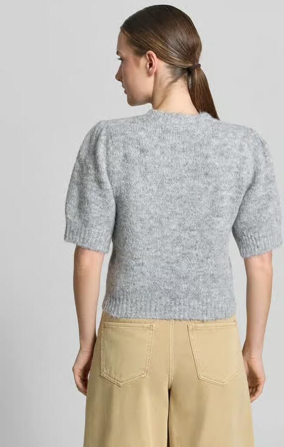 Vero Moda Regular fit gebreide pullover met pofmouwen model 'NOVAH' - Foto 8