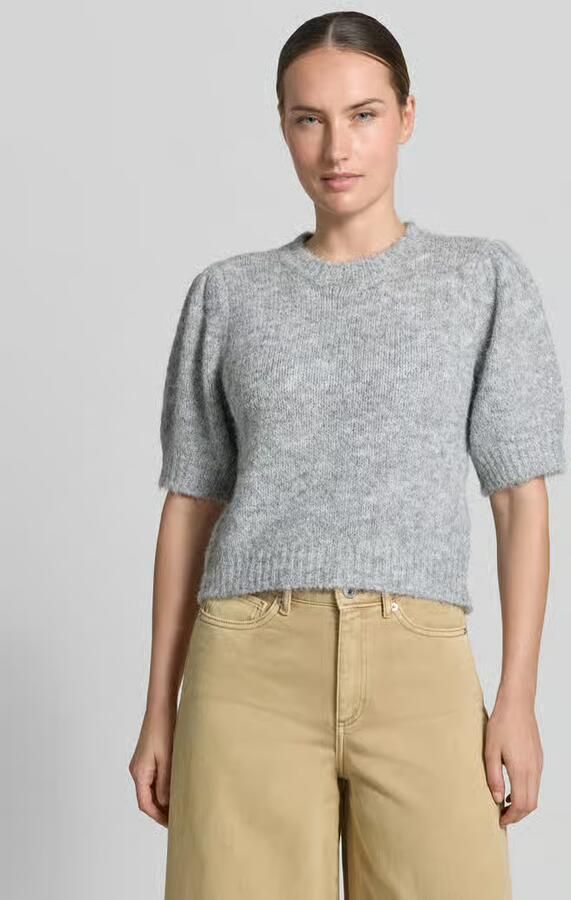 Vero Moda Regular fit gebreide pullover met pofmouwen model 'NOVAH' - Foto 9