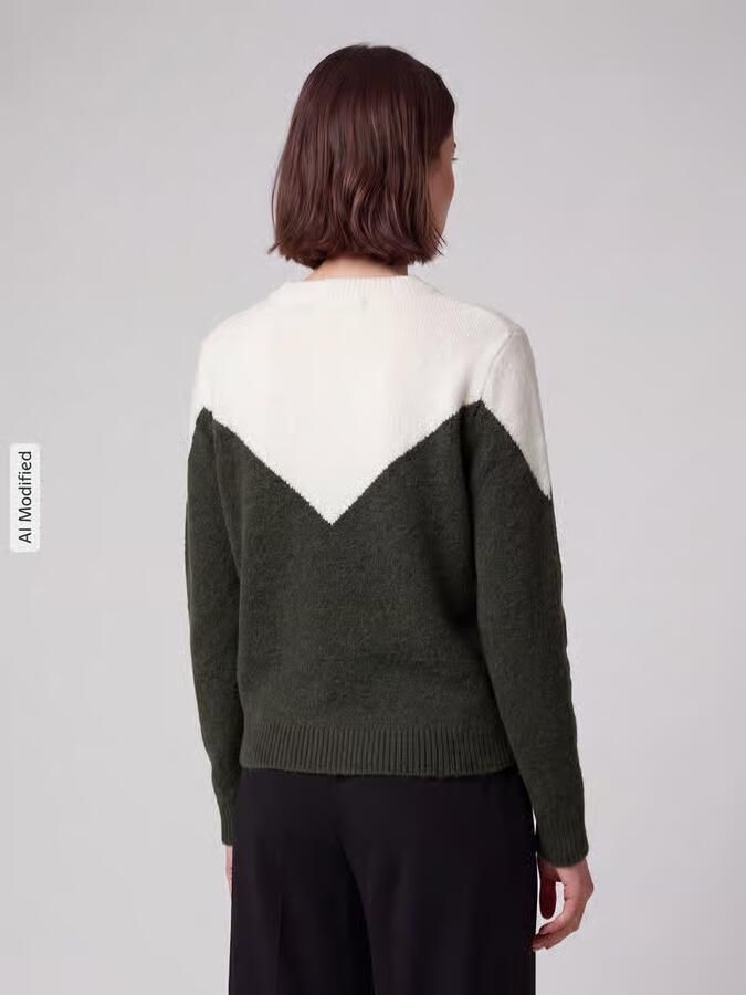 Vero Moda Regular fit pullover met wol model 'PLAZA' - Foto 3